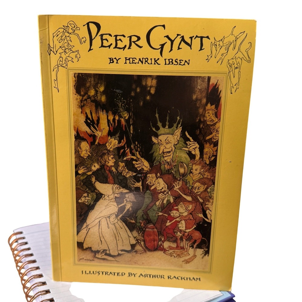 Peer Gynt Henrik Ibsen Arthur Rackham Illustrated Harrap Classics 1985 Paperback